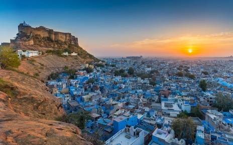 Голубой город Индии
