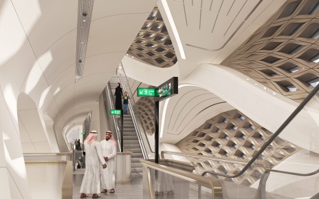 Оснащение метро King Abdullah Financial District