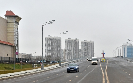 Мостовое сооружение в районе Филёвского Парка