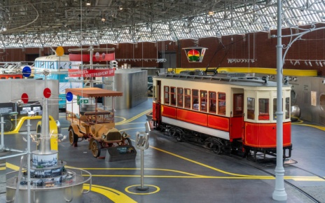 Transport Museum in Moscow